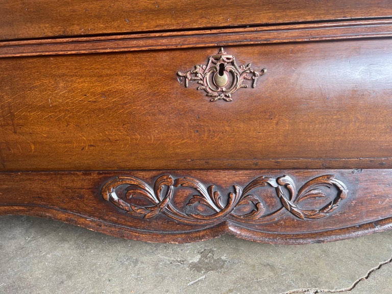 18th C. Mahogany Dutch Cabinet