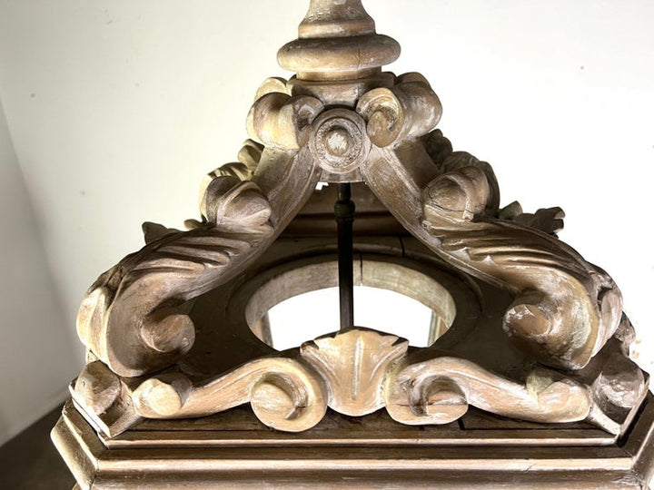 Carved Italian Baroque Lantern C. 1940's