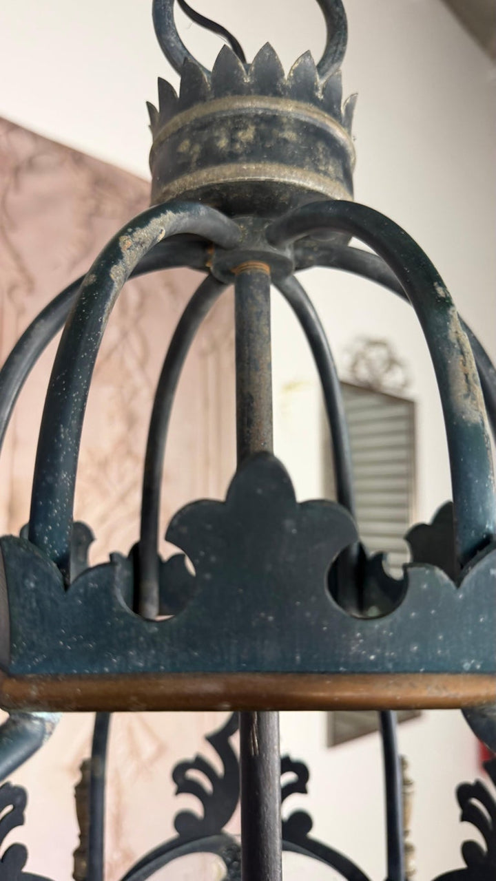 French Gothic Revival Lantern Pendant