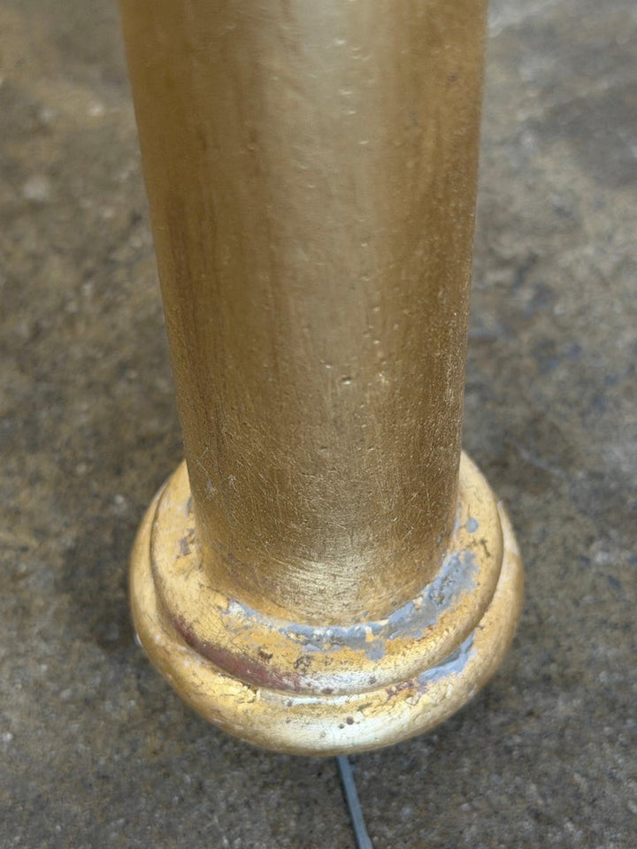 Italian Neoclassical Gilt Gueridon Side Table by Miamar Home