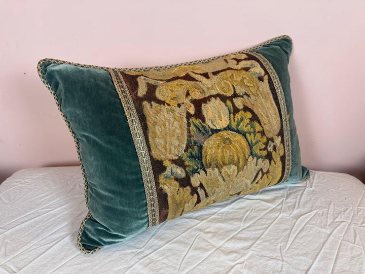17th C. Flemish Tapestry Pillow