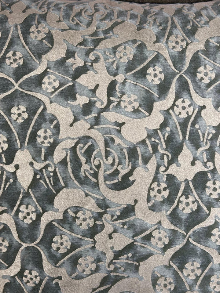Pair Of Authentic Venetian Oneiroi Patterned Fortuny Pillows