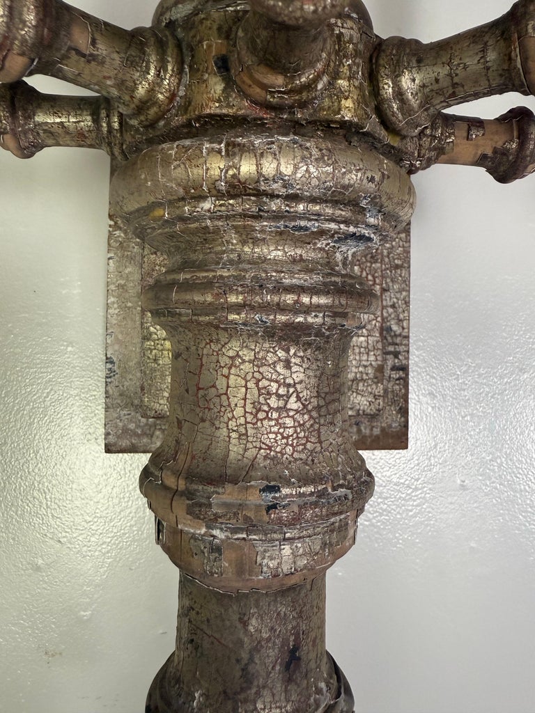 Pair of 19th C. Italian 5-Light Sconces