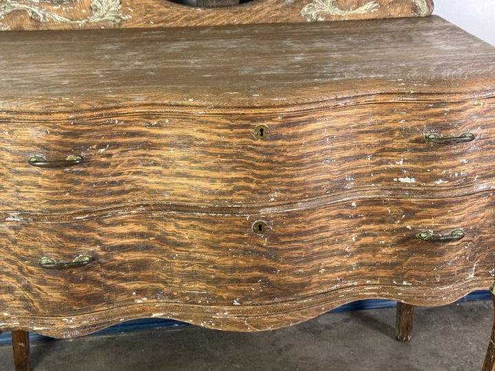French Provincial Style Dresser w/ Mirror