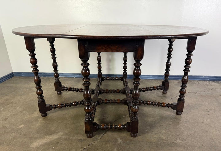 19th C. English Gate Leg Table