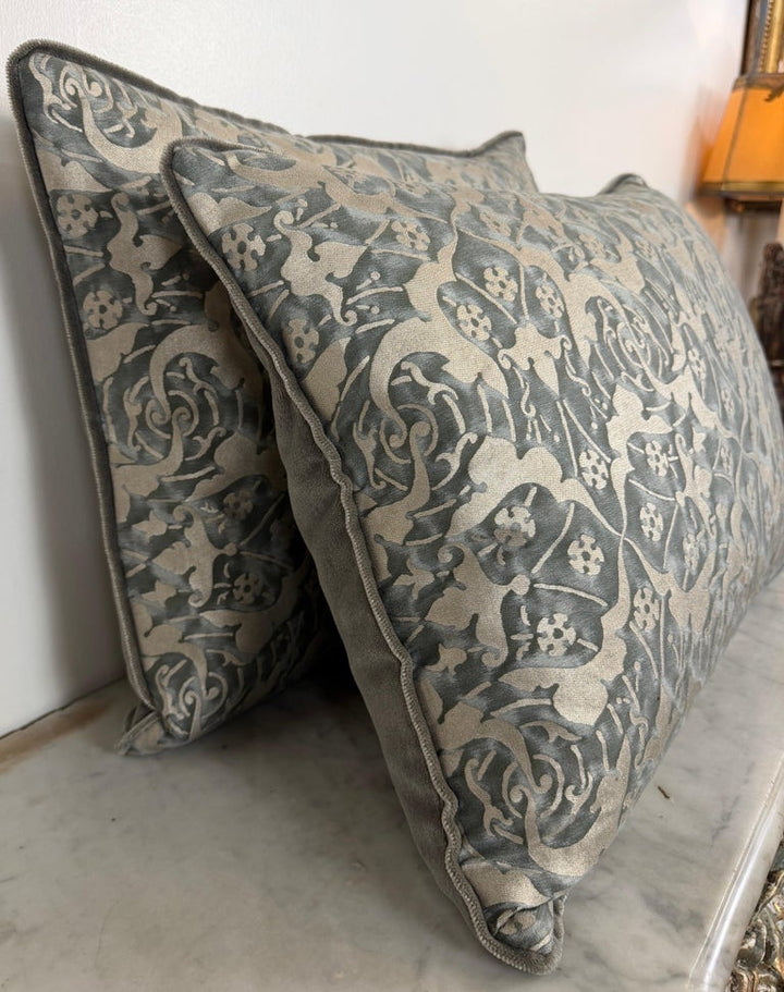 Pair of Custom Mariano Fortuny Pillows