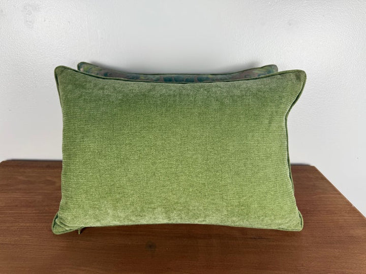 Pair of Authentic Fortuny “Caravaggio” Pattern Pillows