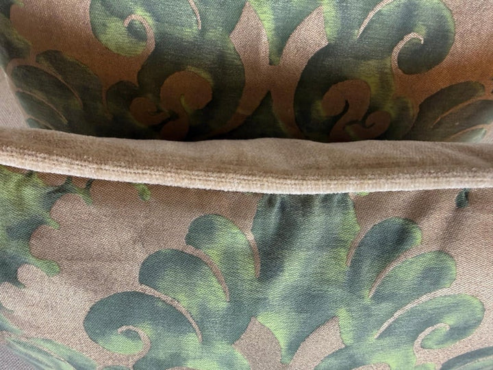 Pair of Petite Fortuny Venetian Textile Pillows