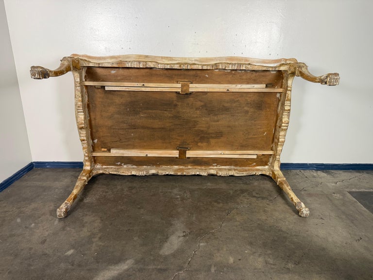 French Provincial Style Dining Table C. 1930's