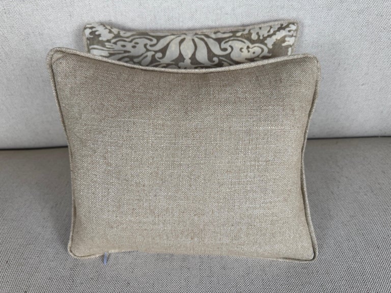 Pair of Petite Fortuny Venetian Textile Pillows