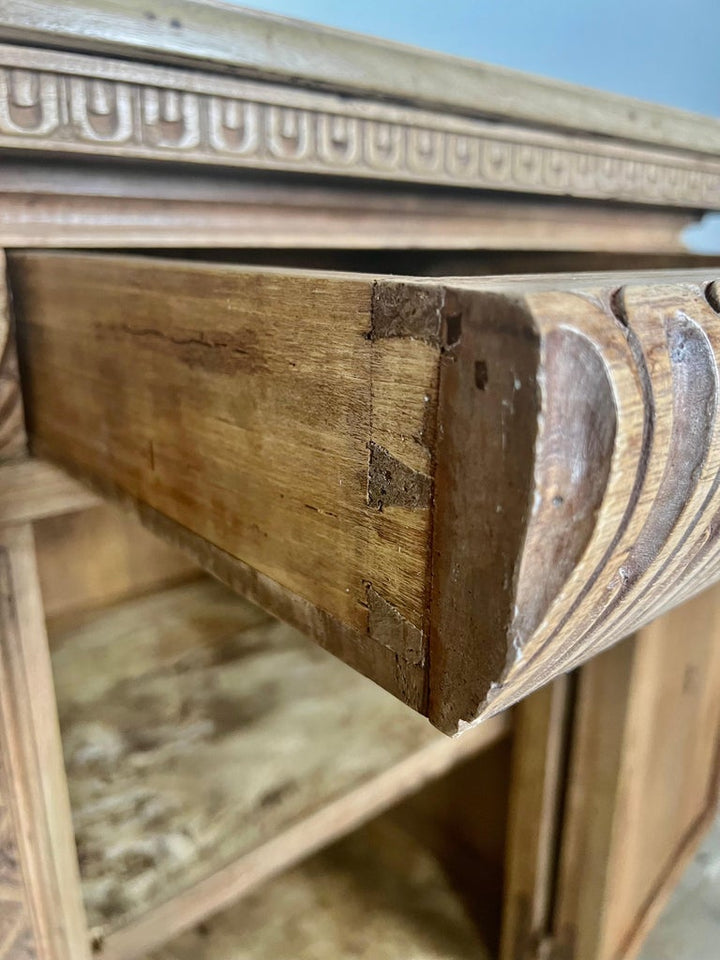 Early 19th Century French Bleached Walnut Credenza