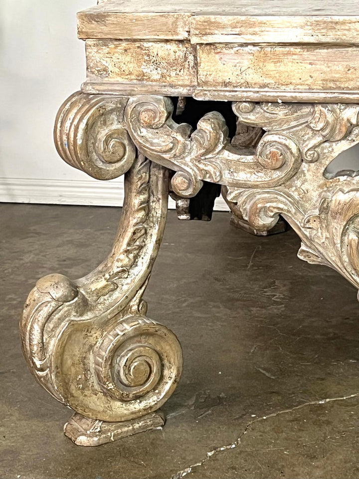 Custom Monumental Baroque Style Coffee Table by MLA