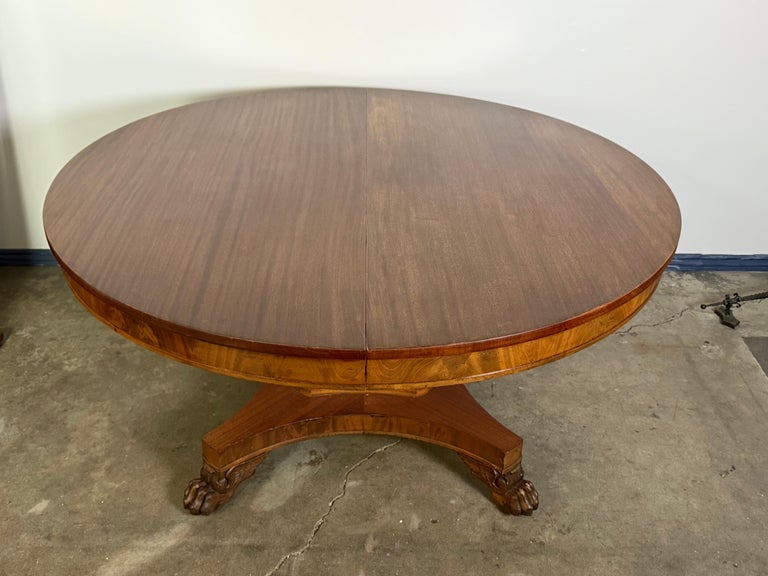 Early 20th C. Davenport Pedestal Table