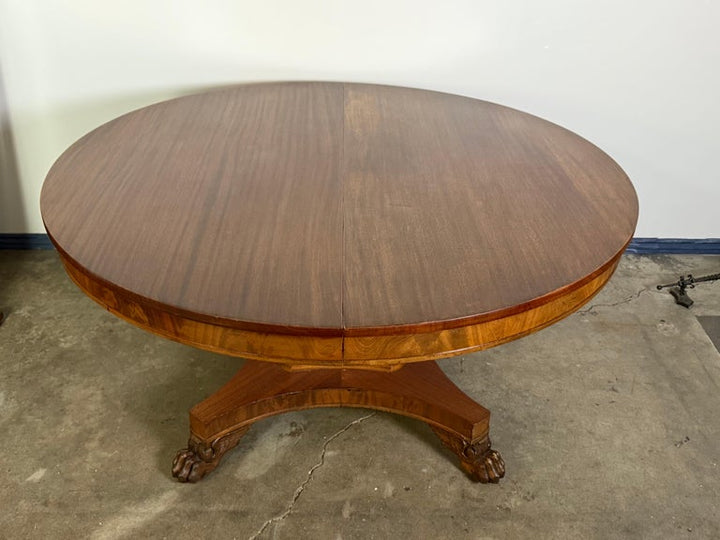 Early 20th C. Davenport Pedestal Table