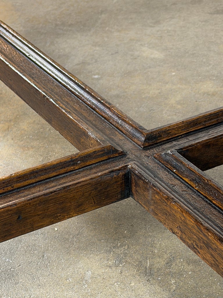 Monumental French Parquet of Versailles Convertible Dining Table