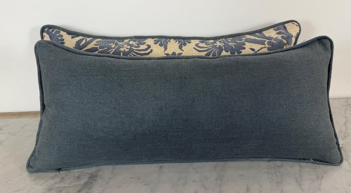 Custom Fortuny Lumbar Pillows by Melissa Levinson, Linen &amp; Cotton, USA