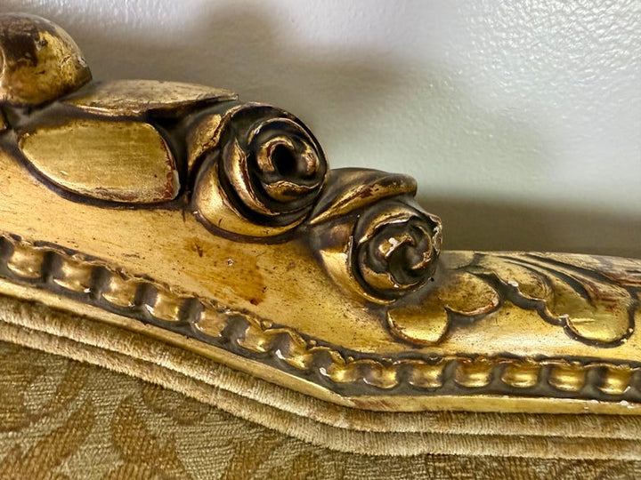 French Giltwood Sofa, Louis XV Style, Late 19th–Early 20th Century