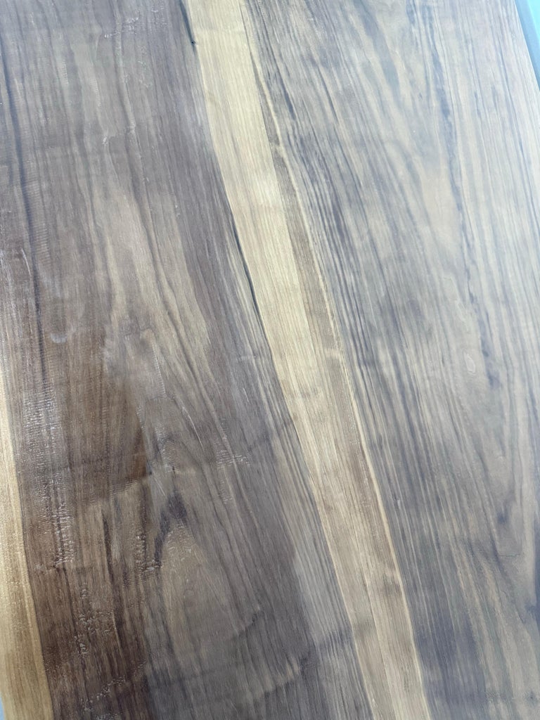 Spanish Revival Style Ten-Foot Dining Table in Solid Walnut