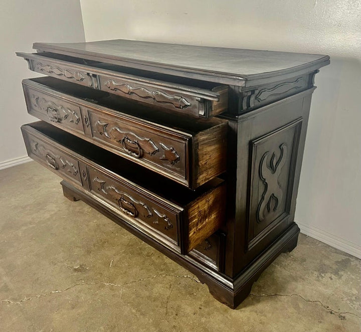 19th C. Italian Walnut Chest of Drawers