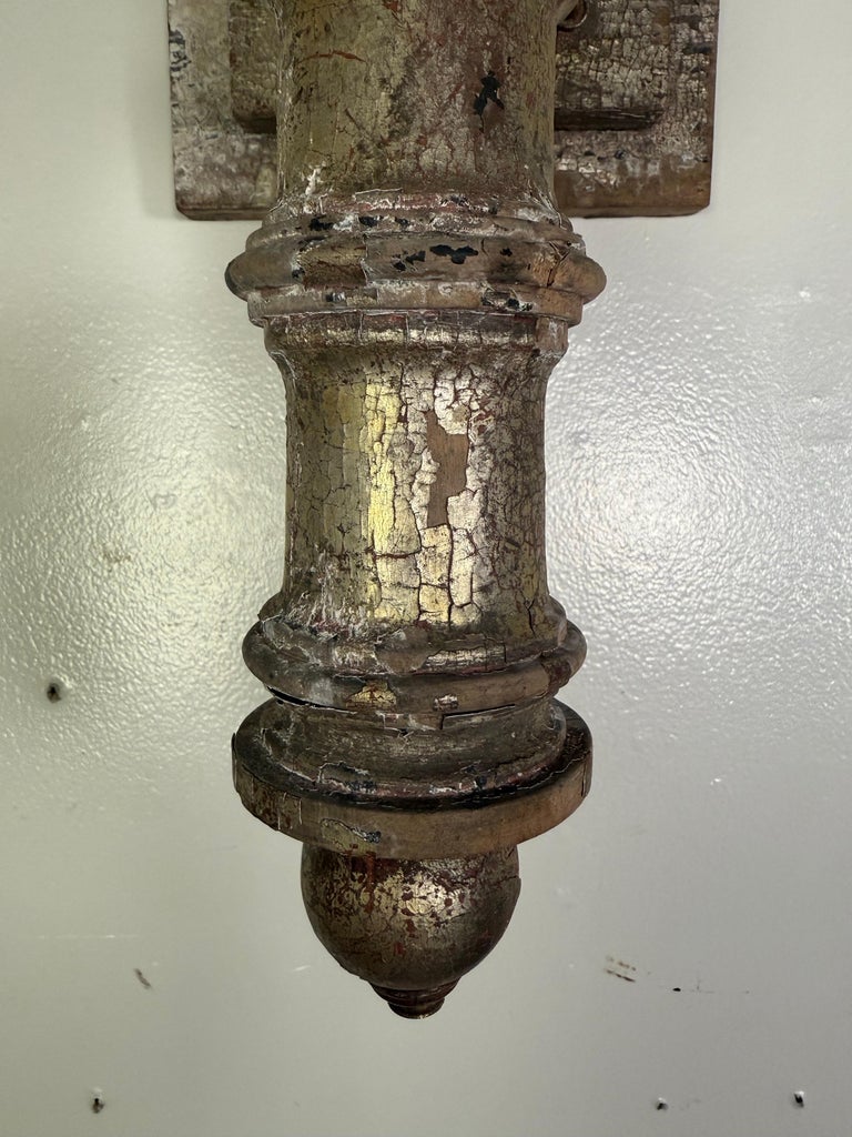 Pair of 19th C. Italian 5-Light Sconces