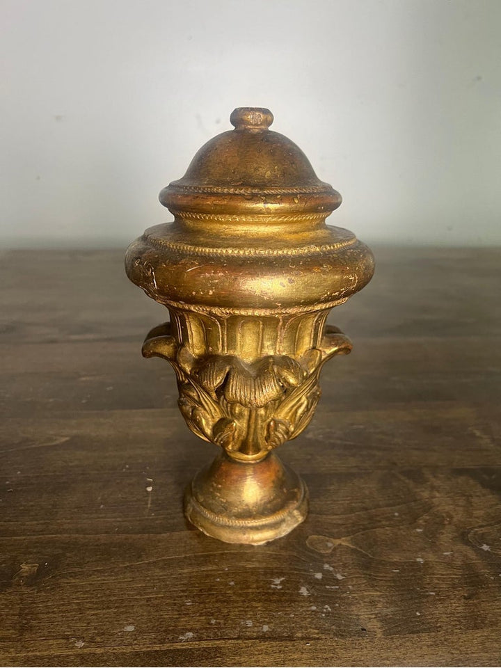 19th Century Italian Gilt Wood Finial