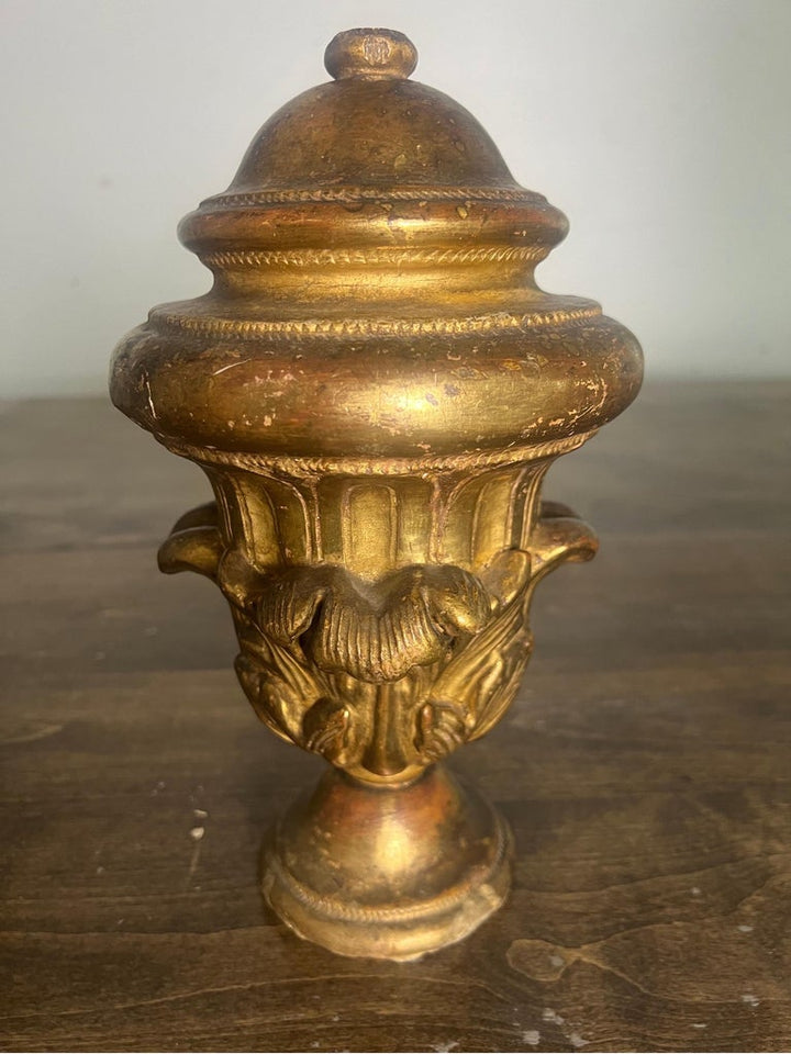 19th Century Italian Gilt Wood Finial