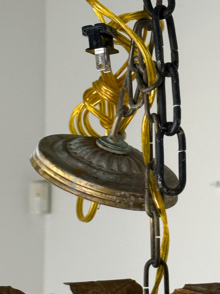 Eighteen Light Spanish Rustic Chandelier