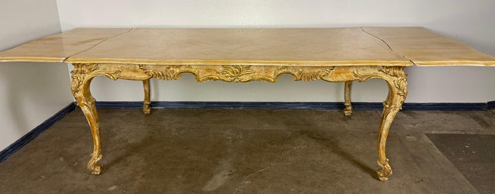 French Provincial Style Dining Table C. 1930's