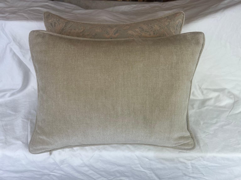 Pair of Lucrenzia Patterned Fortuny Pillows