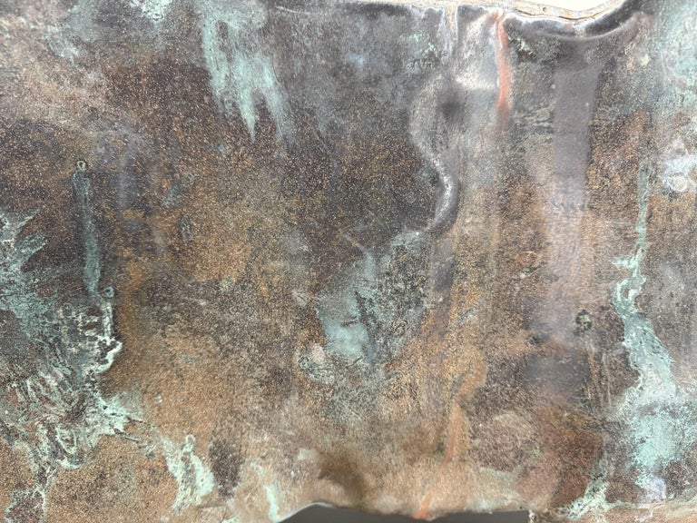 19th Century American Copper Bull Weathervane