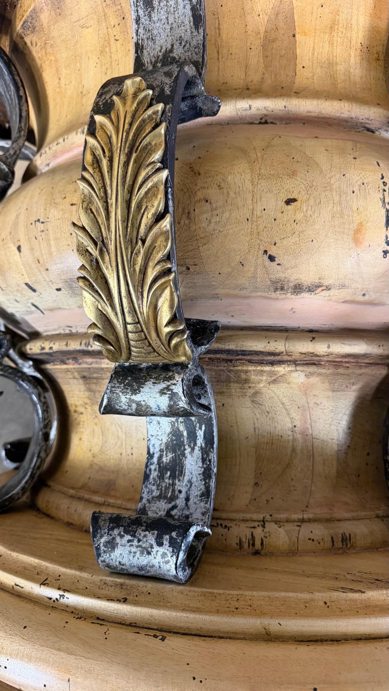 French Neoclassical Dining Table- Acanthus Pedestal