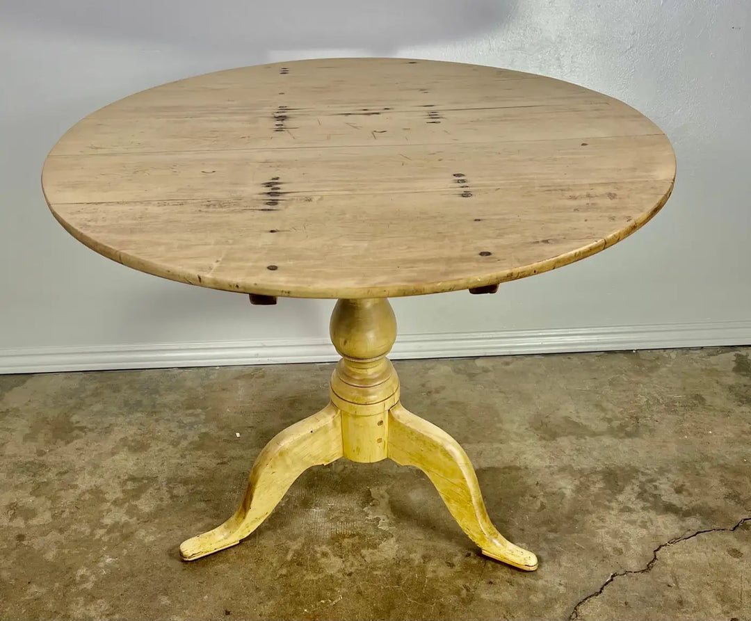 Swedish Maple Tripod Center/Side Table