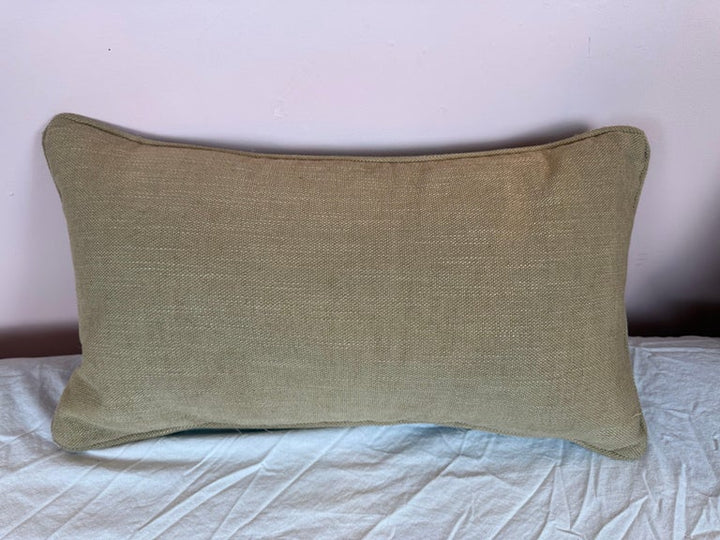 Blue & Gold Fortuny Textile Pillow