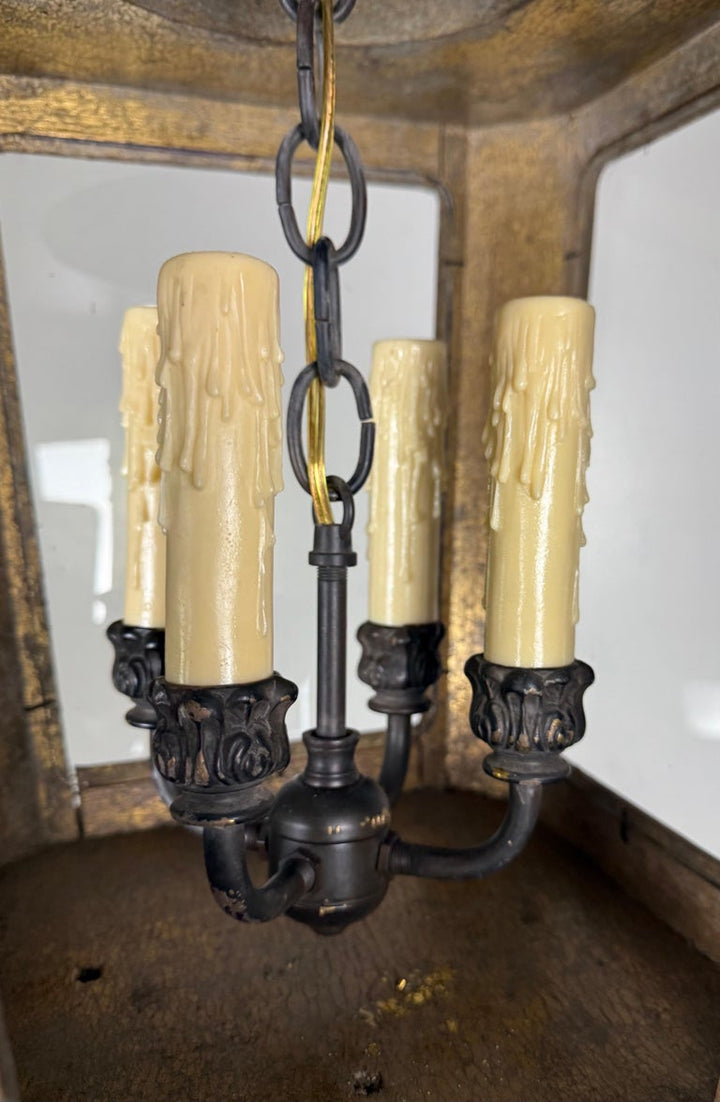Northern Italian Giltwood Lantern