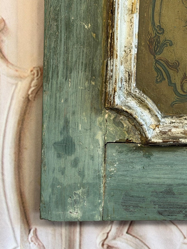 Pair of 19th C. Italian Venetian Baroque Boiserie Doors