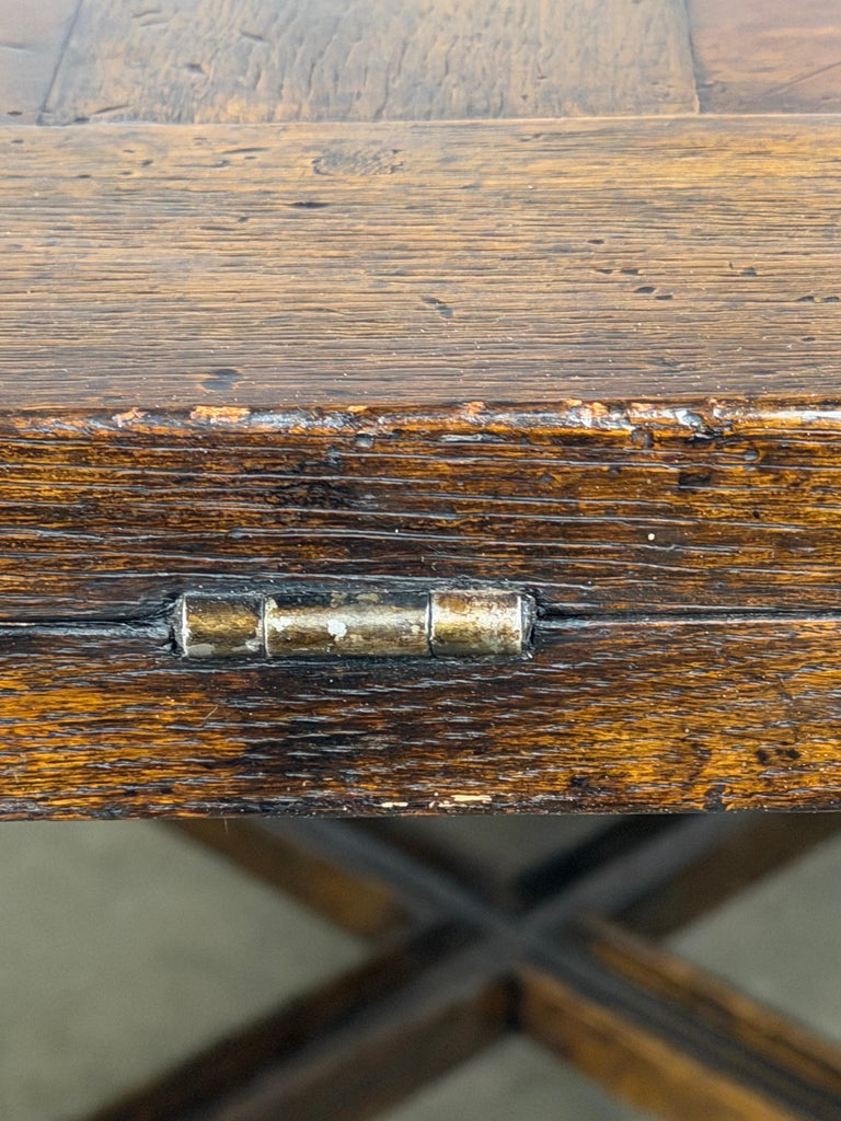 Monumental French Parquet of Versailles Convertible Dining Table