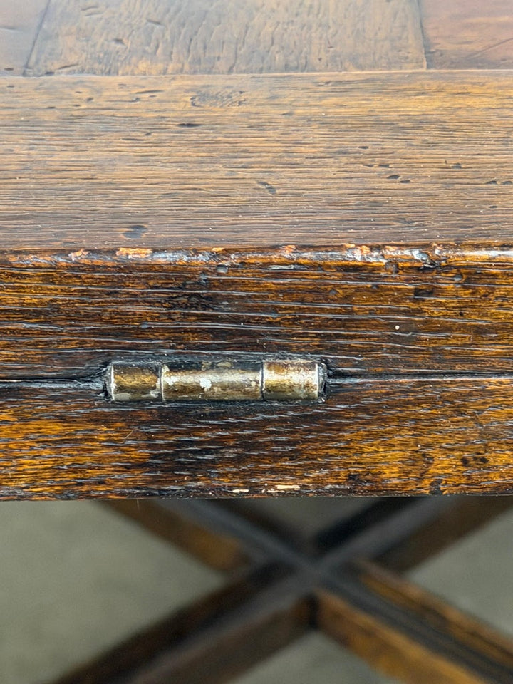 Monumental French Parquet of Versailles Convertible Dining Table