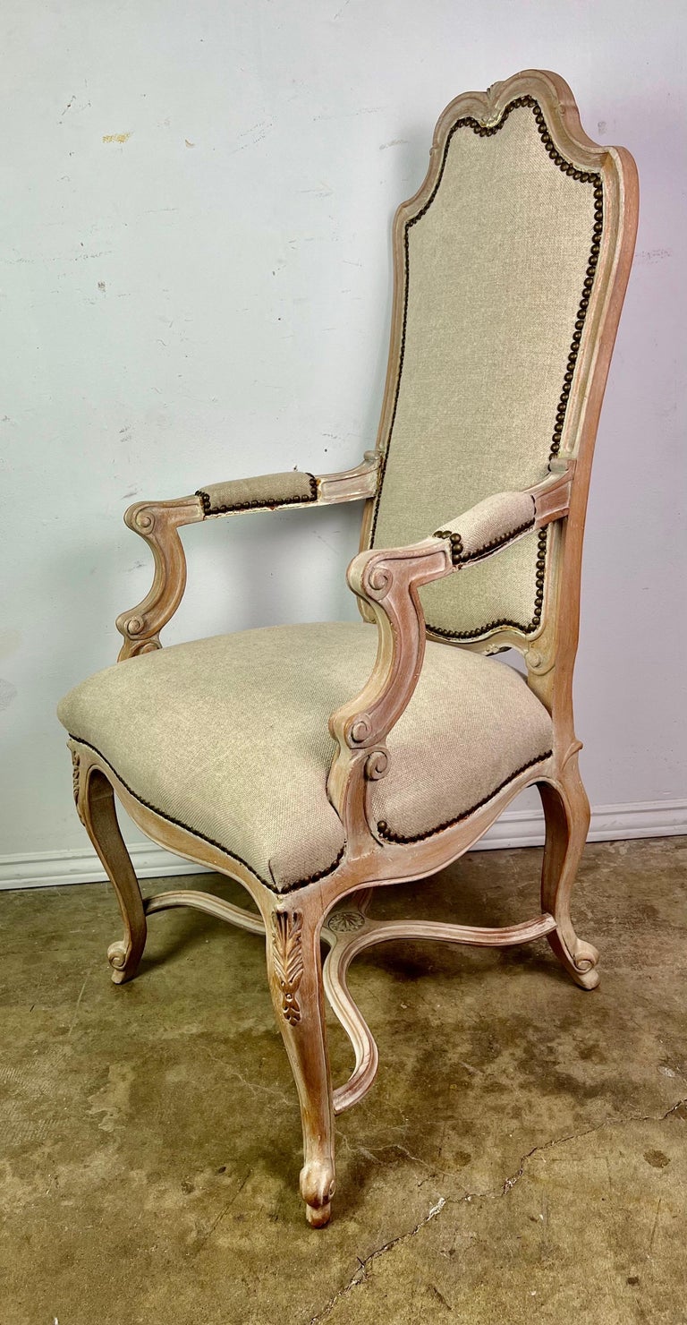 Set of '8' French Louis XV Style Dining Chairs