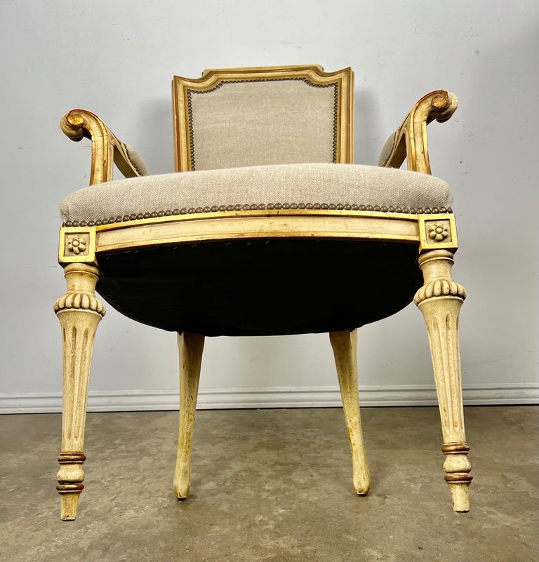 Set of Eight Neoclassical Style Dining Chairs