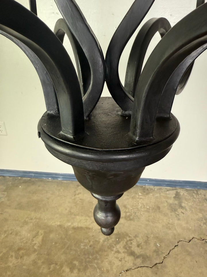 Wrought Iron Mulholland Chandelier by Miamar Home