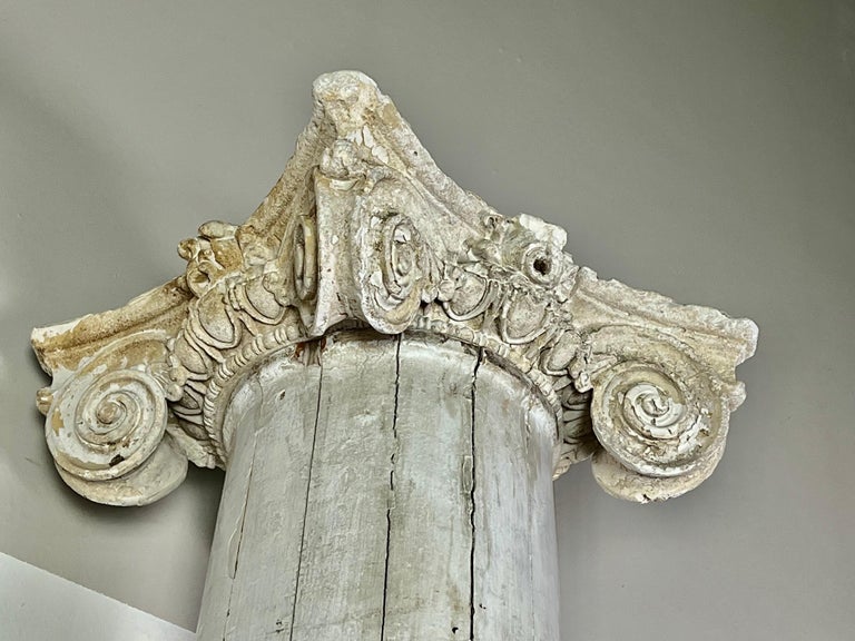 Pair of 19th C. Italian Corinthian Columns