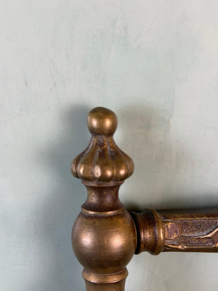 Pair of Monumental Cast Bronze Neoclassical Door Pull Handles