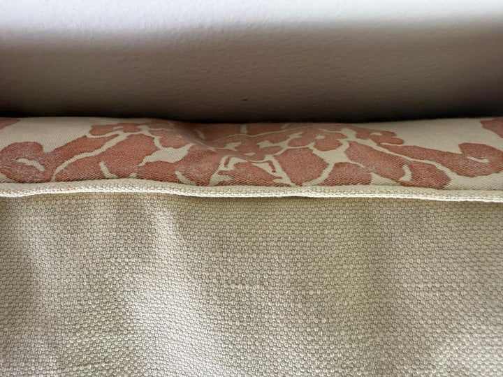 Pair of Fortuny Textile Pillows with Classical Urn Motif