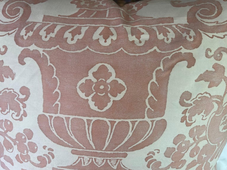 Pair of Carnavalet Patterned Fortuny Pillows