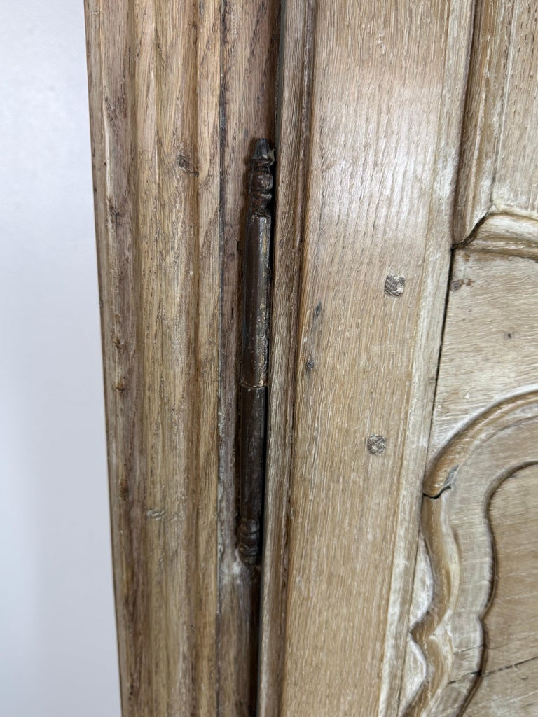 French Provincial Star-Inlaid Armoire, 18th-century