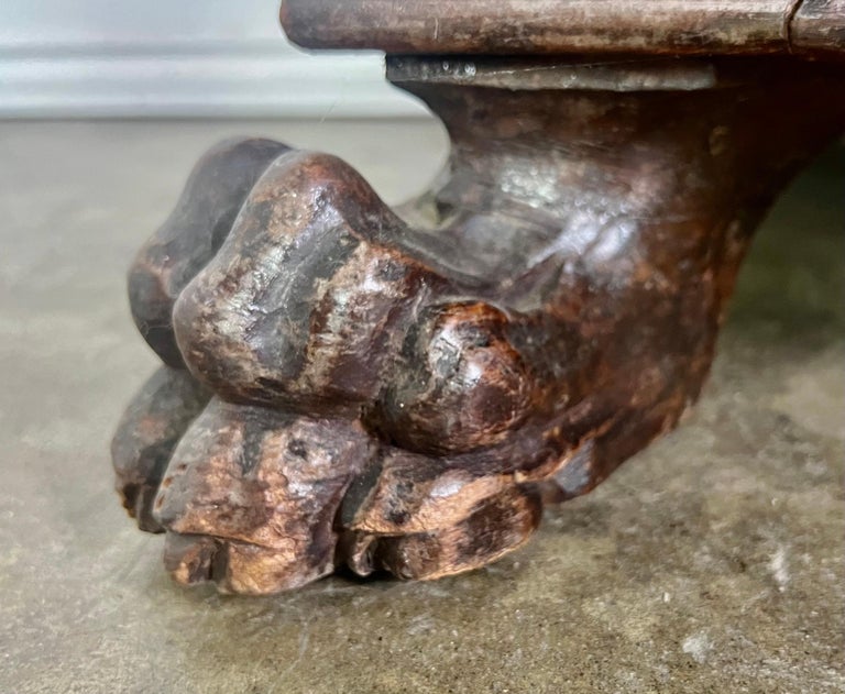 Early 19th C. Italian Carved Walnut Chest