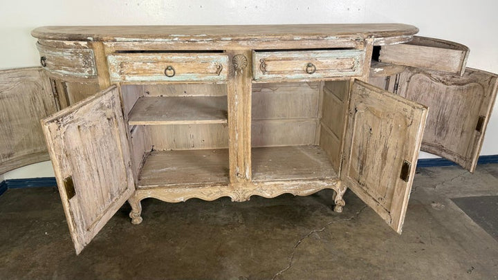 19th Century French Painting Sideboard