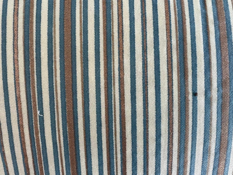 Pair of Unique Striped Fortuny Cotton Pillows