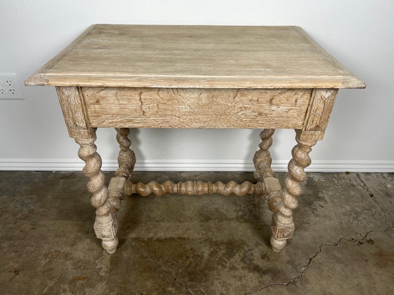 19th Century Jacobean Style Table with Drawer