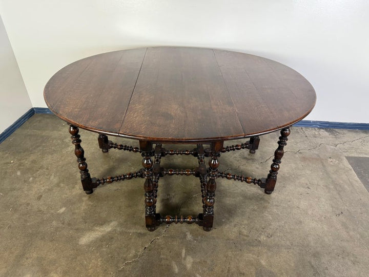 19th C. English Gate Leg Table